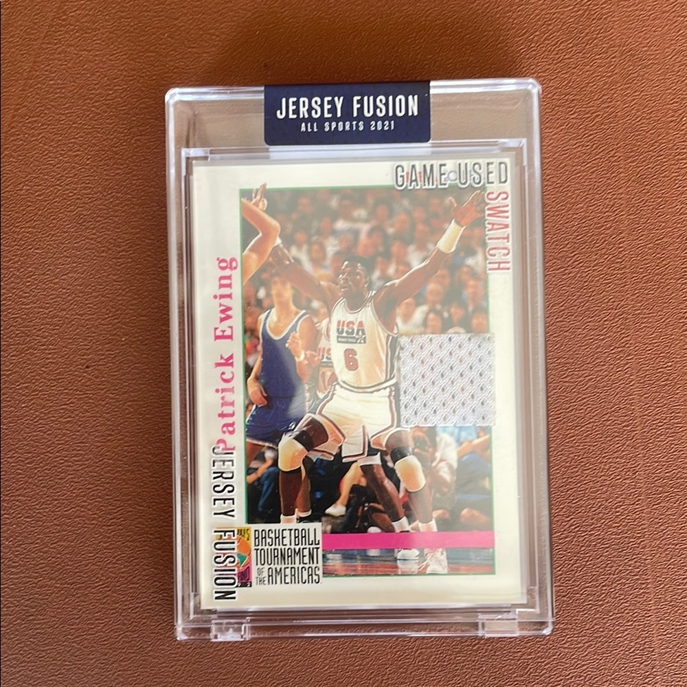 Jersey Fusion All Sports 2021 Patrick Ewing Card